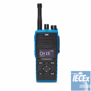 Entel DT544 analoge (FM) portofoon met OLED display, IIB IECEx-gekeurd