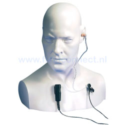 Entel EA15/750 spreek-luisterset met semi discrete oorluidspreker