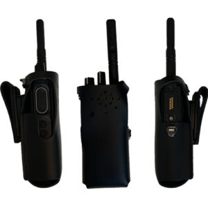 Made in Holland leren draagtas met swivel